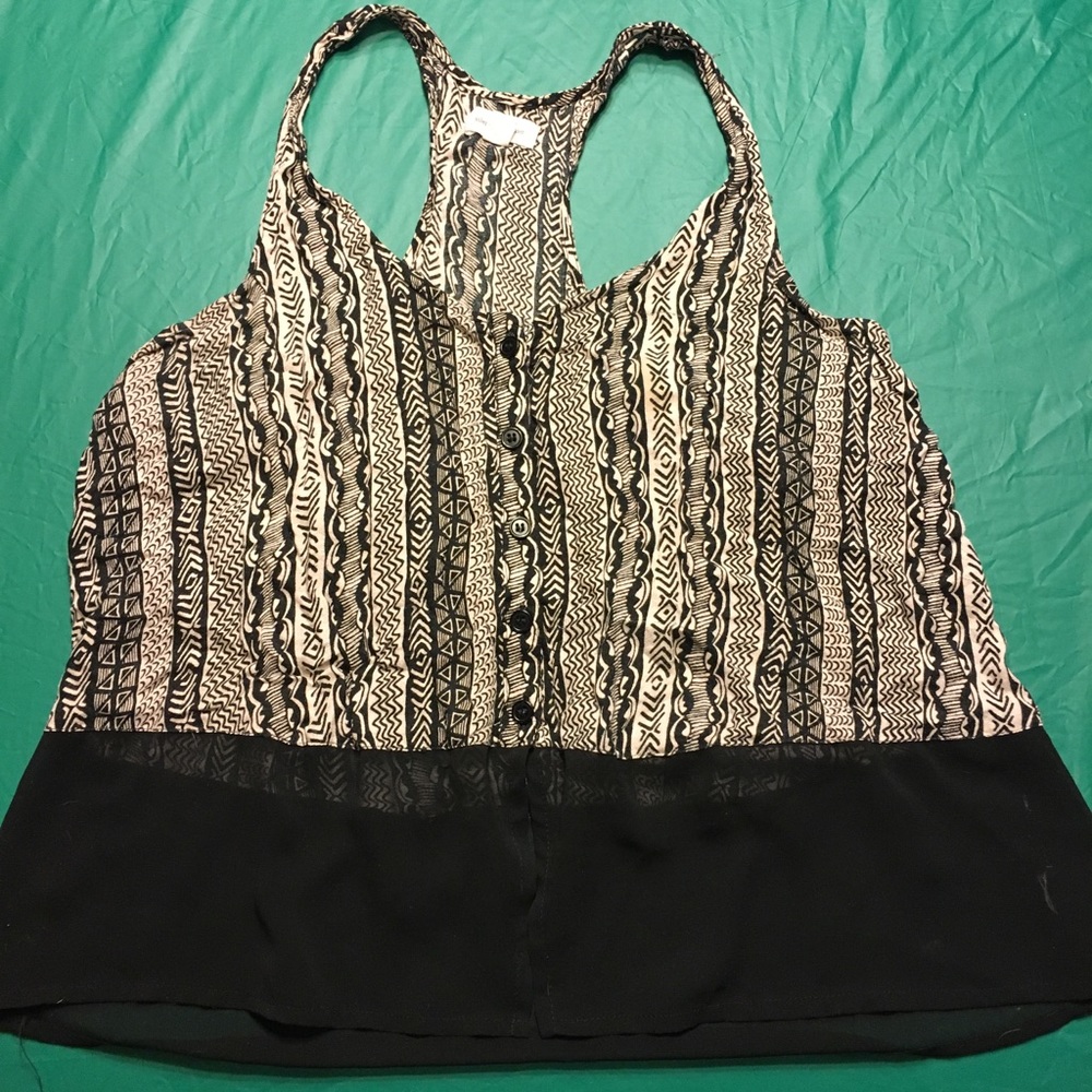 Patterned tank top